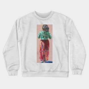 Girl in dress Crewneck Sweatshirt